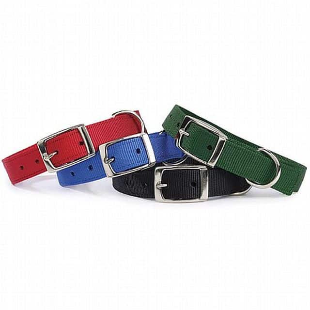 קולר ניילון מרופד 25 מ"מ צבעוני