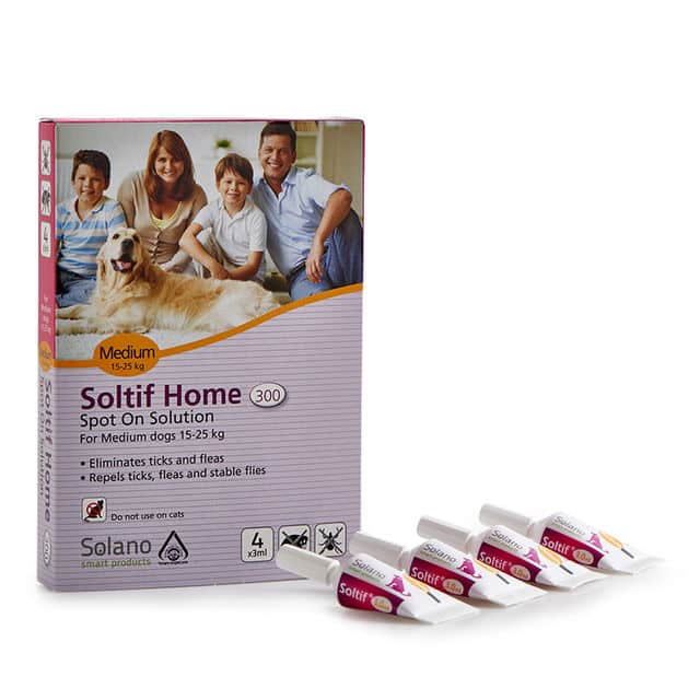 אמפולות סולאנו לכלב בינוני