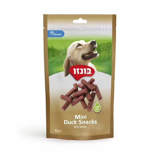 חטיף בונזו ברווז 80 גרם