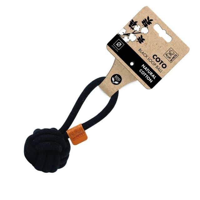 כדור עם חבל קוטו שחור