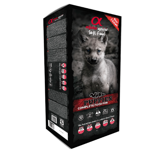 אלפא ספיריט חצי לח – מולטי פרוטאין לגורי כלבים מארז