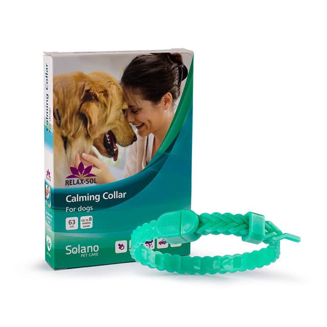 Relax-Sol לכלב – קולר הרגעה טבעי מבית SOLANO | שקט נפשי שמלווה את הכלב לכל מקום העניקו לכלב שלכם את השלווה המגיעה לו עם קולר ההרגעה Relax-Sol מבית סולאנו (SOLANO). הקולר פותח במיוחד כדי לספק פתרון טבעי, רציף ויעיל להפחתת חרדה ומתח, והוא אידיאלי לכלבים הזקוקים לתמיכה רגשית יומיומית או במצבי דחק משתנים. הקולר פועל באמצעות שחרור מבוקר של רכיבים טבעיים המדמים את פעילות ה-GABA והסרוטונין בגוף, מה שמסייע בהאטת פעילות מערכת העצבים המרכזית והשריית רוגע עמוק ללא תופעות לוואי או סכנת התמכרות.
